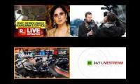 News Mash 4: Republic Live / Euronews / Al Jazeeera/Bloomberg