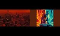 SF Fire Sky Blade Runner 2049 Mashup