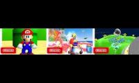 Mario 64 Mario Sunshine and Mario Galaxy