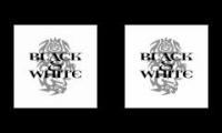 Black and white norse-celtic themes