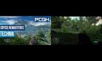 Crysis Remastered quick comparison