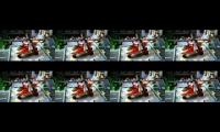 a man has fallen down the river in lego city but its play 8 times