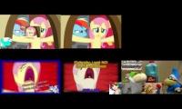 Fluttershy - I Said No!!!!! Sparta Remix Quadparison VS SML Sparta Remix 2parison