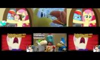 Fluttershy - I Said No!!!!! Sparta Remix Quadparison VS SML Sparta Remix 2parison