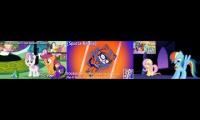 Sparta Madhouse SFP + Hyper Remix Battle (Sweetie Belle VS Rainbow Dash VS NIBK Source)