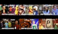 DISNEY FUR & FACE CHARACTER IMPRESSIONS