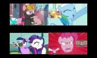 Little Pony Random Sparta Remixes QuadParison #2