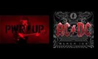 Ac DC rock in roll train and shot in the dark