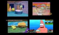 SpongeBob Random Sparta Remixes QuadParison #2