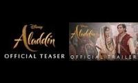 Aladdin 2019 Trailer Comparison