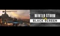 Majula and winter storm for sleep