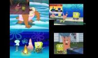 SpongeBob Random Sparta Remixes QuadParison #3