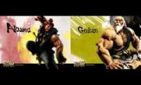 both gouken and akuma theme