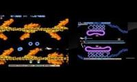 Gradius 1 Slowdown Comparison