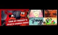 sparta remix quadparison fnaf 3 vs Tamagotchi And Mixels