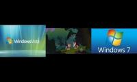 Sparta Remix Battle (WinVista VS Apple Bloom VS Win7)