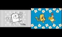 wubbzy dance dance party storyboard vs final