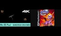 Windows 95 Plus! Screensaver - Dangerous Creatures [With Sound] x Spyro 2 Aquaria Towers