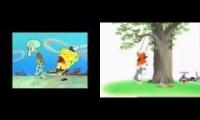 Request: Spongebob Vs Kipper Sparta Remxies