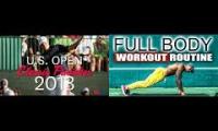 30 min workout & 2013 merion open final round
