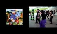 super sanic rasing goth!