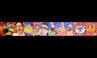 avgn vs nb vs Klasky Csupo vs Stevie t vs spongebob