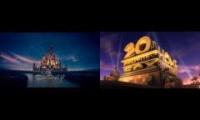 20th century fox disney logo home entertainment combiend studios