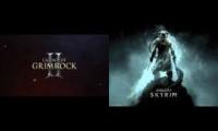 Skyrim + Grimrock 2 themes mashup