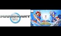 Mario Kart Wii Luigi Circuit (Original + Remake) Mashup (Fixed)