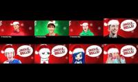 Unspeakable,Flamingo,Jelly,DanTDM,Denis & TheOdd1sOut Itsfunneh InquisitorMaster Sings Jingle Bells