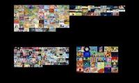 All Anime And Cartoons At The Same Time Quadparison 01