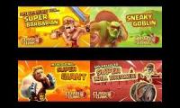 Clash of Clans New Troops - Played at once