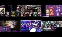 FNAF SL Trailer All Reaction Mashup #2