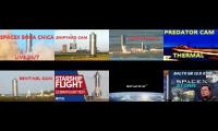 Starship SN8 Test Flight Mashup NeerdleCam, Nasa, SpaceX and SpaceXStorm