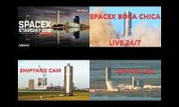 SpaceX SN8 Starship Cams