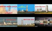 Space X Starship SN8 Live - 6 cam