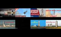 SpaceX SN8 Streams MultiCam Mashup