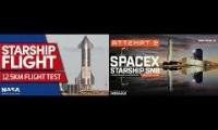 Space X Starship High Altitude Launch