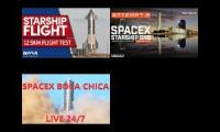 Space X Starship High Altitude Launch