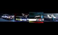 4 Initial D songs at once