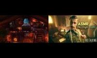 Tailor rain mashup video for sleep