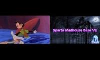 END OF THE WORLD REMIX! A Goofy Movie Escape The Waterfall Scene Sparta Madhouse V3 Remix