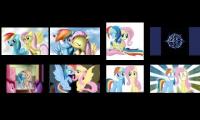 Fluttershy and Rainbow Dash (Within Temptation - Somewhere) [My Little Tribute]