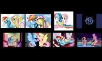 Fluttershy and Rainbow Dash (Within Temptation - Somewhere) [My Little Tribute] {Third Version}