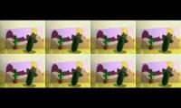 The Water Buffalo Song with a Frame added per almost every second