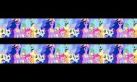 magic ✨ of friendship with Twilight Sparkle, Rainbow Dash, Pinkie Pie, Rarity, Fluttershy, Applejack