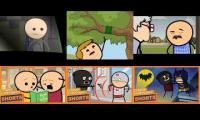 Cyanide and Happiness Screaming Sixparison