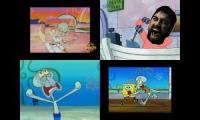 SpongeBob Random Sparta Remixes QuadParison #5