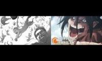 AOT trailer manga and anime comparison