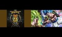 Through the Fire and Flames - Gogeta vs Broly